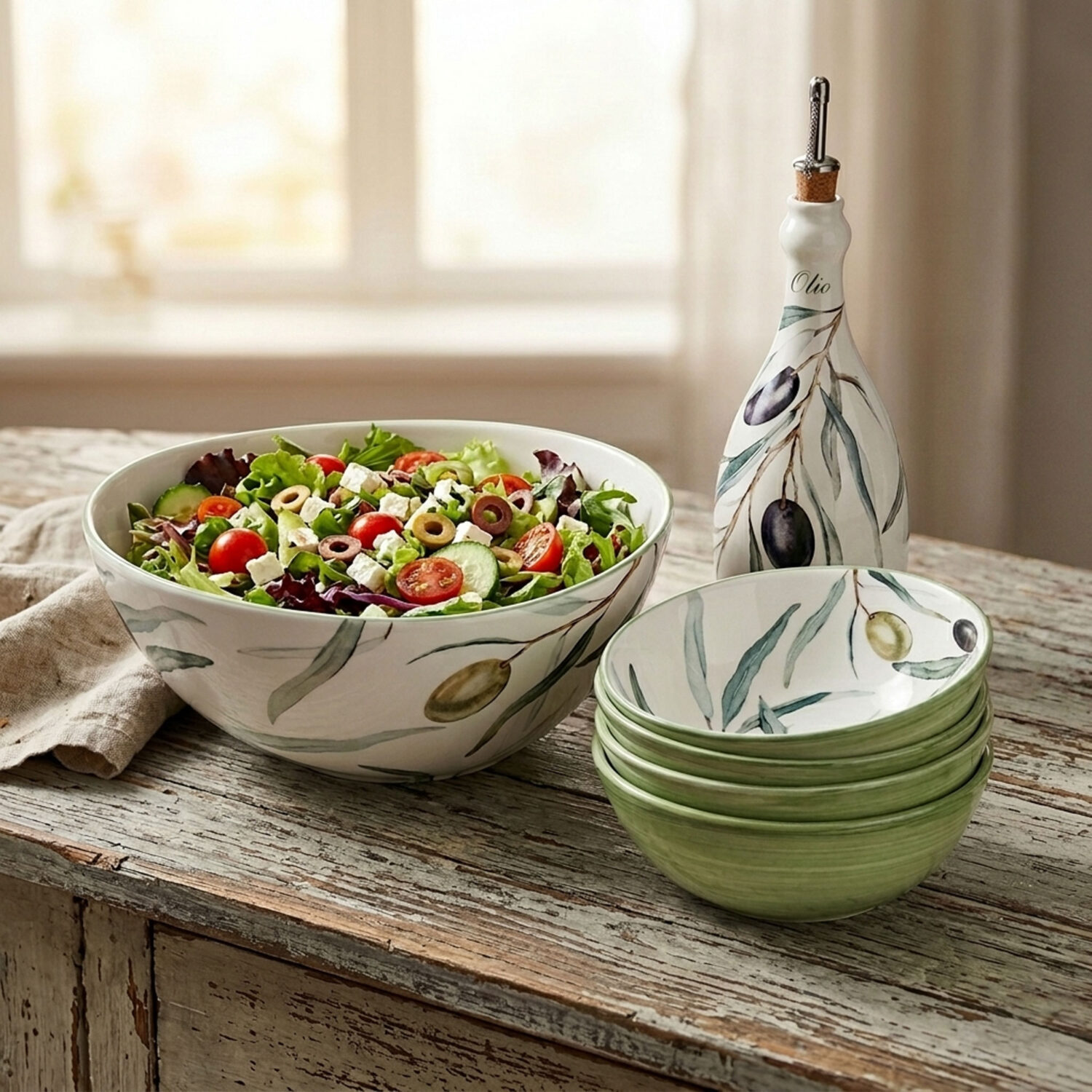 Olyvia salad set