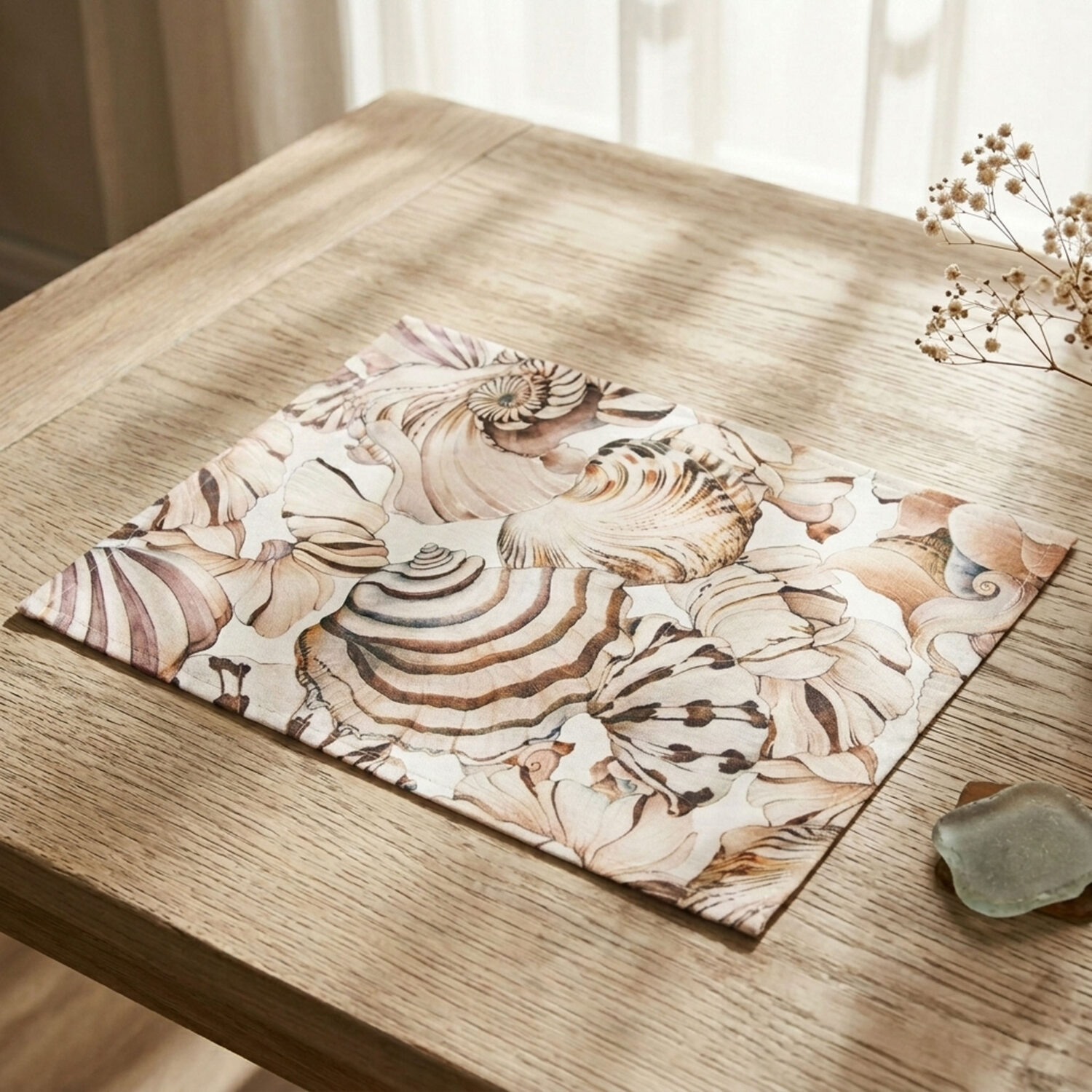 Seashells breakfast Placemat