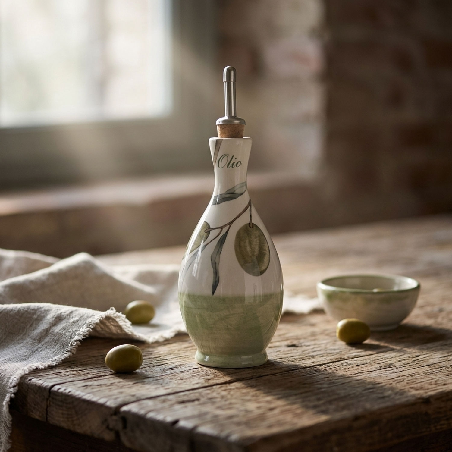 Olive oil ceramic jar Olyvia 250 ml