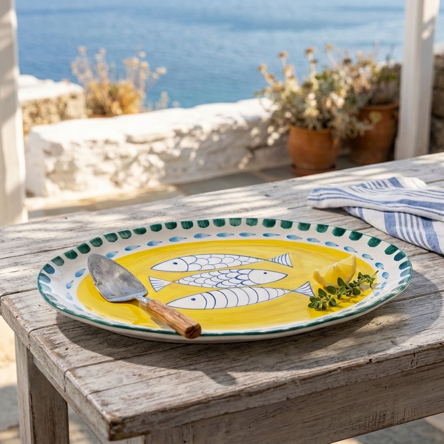 Thalassa oval tray