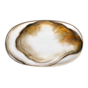 Ostrica-Servierplatte